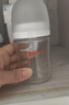 贝亲（Pigeon）新生儿 防胀气宽口径玻璃奶瓶160ml SS号奶嘴 0个月+ AA260 实拍图