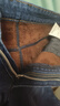 真维斯（Jeanswest）牛仔裤男加绒2025冬季轻商直筒修身保暖牛仔长裤男蓝色加绒34 实拍图