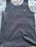 鸭鸭男士保暖衣背心男【鹅绒天丝德绒无痕】280g坎肩10A抗菌内衣马甲 实拍图