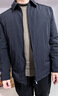 京东京造白鹅绒羽绒服男冬季新款商务通勤加厚保暖外套男翻领 黑色 M 实拍图