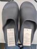 京东京造【3.5cm踩屎感】eva厚底拖鞋男士防臭休闲凉拖鞋 碳灰 42-43 实拍图