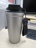 京东京造 钛健康咖啡杯【内外纯钛】保温便携随行高档送礼水杯 灰520ml 实拍图