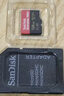 闪迪（SanDisk）128GB TF(MicroSD)内存卡 4K极速金卡A2 V30 U3行车记录仪 运动相机无人机 监控存储卡 读190MB/s 实拍图