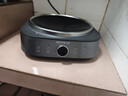 九阳（Joyoung）电磁炉凹面电磁炉电磁灶电陶炉家用2200W大功率猛火多功能电池炉深凹弧面凹灶N2202【赠专用铁锅】 实拍图