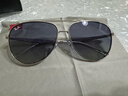 雷朋（RayBan）墨镜新款飞行员款太阳镜男女款户外眼镜0RB3712D礼物 003/4L银色镜框灰色渐变深蓝镜片 62 实拍图