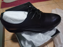 奥康（Aokang）皮鞋男英伦风秋季男鞋系带商务正装鞋男士低帮鞋子 黑色42码 实拍图