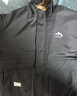 罗蒙（ROMON）秋冬加棉加厚外套男士青年棉衣服休闲连帽工装款防风夹克冲锋衣男 M1091黑色 4XL 实拍图