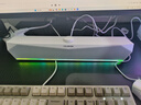 COLORFIRE七彩虹电脑音响音箱桌面电竞游戏无序RGB台式机笔记本低音炮有线喇叭3.5mm接口圣诞礼物CF100 白色 实拍图