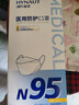 海氏海诺N95级医用防护口罩 灭菌级 柳叶形独立包装30支/盒成人独立包装 实拍图