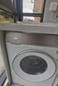西门子（SIEMENS）小晶钻 10KG大容量全自动滚筒洗衣机自带烘干 洗烘一体 隐形触控 蒸气护理 立体烘干 WN52B2U08W 实拍图
