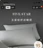 SIDANDA枕芯95白鹅绒枕头五星级酒店羽绒枕100支全棉高枕48*74cm 实拍图