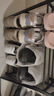 鞋架子家用门口多层出租房用入户门宿舍小型室内好看小窄简易鞋柜 3层长度-50CM 实拍图