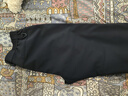 龙牙【补货速抢】寒锋战术软壳长裤秋冬男通勤弹力户外防风寒保暖 极夜黑(直筒版） 26 165/94C 高165重171-190 实拍图