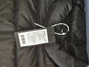网易严选90鸭绒轻薄羽绒服保暖0压感排骨羽绒内胆防泼水蓄热抗菌外套 A款25新品90鲜绒立领-水墨黑 2XL 实拍图