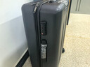 90分行李箱24英寸男女拉杆箱旅行箱密码箱托运箱多瑙河灰色 实拍图