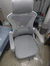 锦汐 电脑椅家用办公椅子靠背人体工学椅学习转椅老板座椅游戏电竞椅 【可后躺】白框灰网 实拍图