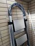 杜邦（DU PONT）梯子家用折叠铝合金梯加厚人字梯登高梯爬步安全梯扶梯楼银色5步 实拍图