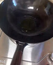 奥特优（AOTEYOU）不粘锅炒菜铁锅有钛铁无涂层家用炒菜锅已开锅32cm燃气电磁炉通用 实拍图