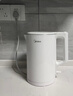 美的（Midea）电热水壶家用烧水壶小容量 0涂层 食品级304不锈钢 双层防烫 全钢无缝  1.5L容量 1566 实拍图