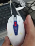 英菲克（INPHIC）W9P有线游戏鼠标 轻音鼠标 电竞宏 七彩呼吸灯效 人体工学 绝地求生CF吃鸡LOL 机甲白 实拍图