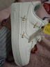 耐克NIKE女空军一号AF1 新年礼物 运动鞋FV3654-111帆白35.5 实拍图