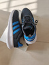 阿迪达斯（adidas）男鞋跑步鞋运动鞋轻便减震防滑休闲鞋 碳黑/空军蓝/白 43 实拍图