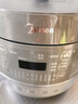 美的（Midea）电压力锅0涂层系列304不锈钢内胆电高压锅2-3-4-5-8人双胆5升 电饭煲稳定控压技术高压电饭锅 【精钢厚釜】0涂层 健康煮 5L 实拍图
