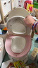 babycare马桶坐便器蹲便器儿童马桶仿真马桶坐便圈2-6岁宝宝便盆维尔粉 实拍图