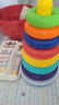 MKBIBI叠叠乐婴儿套圈玩具早教不倒翁彩虹套圈环积木1-3岁生日礼物 实拍图