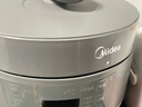 美的（Midea）品牌官方0涂层精钢厚釜70KPa电压力锅5L双胆全自动智能预约家用煲汤煮饭煲MY-C5856G高压锅4-6人 实拍图