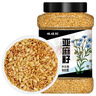 硃碌科 金色生亚麻籽胡麻仁1.8斤罐装胡麻子可打粉榨油 豆浆伴侣 实拍图