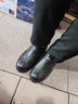 回力妈妈鞋加绒中年冬季棉鞋老人防滑保暖中老年短靴女皮鞋1271黑色40 实拍图