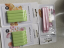茶花封口夹零食食品夹子密封棒家用封口条夹塑料袋夹密封夹 大号 1包3只装 马卡色款 实拍图