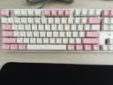 黑峡谷（Hyeku）GK715S 104键 机械合金键盘 有线108键盘游戏电竞键盘 白光可热插拔凯华BOX轴 白粉红轴 实拍图