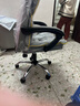 锦汐电脑椅办公椅子电竞椅家用人体工学椅老板椅主播靠背椅皮革转椅 灰色+4级杆+乳胶【二代升级】 实拍图