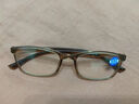 普莱斯（pulais）老花镜男士女士德国进口高清晰防蓝光正品老花眼镜8092 茶色150度 实拍图