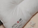 洁丽雅（Grace）不怕头油三防大白枕A类高弹纤维枕柔软颈椎枕头芯 实拍图