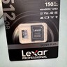 雷克沙（Lexar）256GB TF（MicroSD）存储卡 V30 A2 读160MB/s 游戏机平板行车监控录像内存卡 4K超清拍摄（BLUE） 实拍图