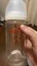 贝亲（Pigeon）玻璃奶瓶宽口径防胀气240ml L号奶嘴 6月+ AA188  实拍图