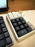 珂芝（KZZI）K20无线三模机械键盘19键带旋钮数字小键盘RGB灯光TOP结构PBT键帽全键热插拔星岩灰风雨轴V2 实拍图