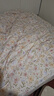 红豆100%纯棉四件套全棉床上用品冬季床单被套200x230cm 繁花簇1.5/1.8米床 实拍图
