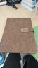 得力（deli）可定制笔记本子16K/128张大本羊巴皮 加厚皮面本记事本日记本 棕色BP150 实拍图