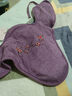 万乐途肩颈椎热敷包海盐热敷包电加热披肩艾灸艾草盐袋理疗袋紫色送长辈 实拍图
