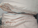 水星系列家纺100%双宫茧桑蚕丝正品蚕丝被抗菌加厚子母被全棉保暖冬季被芯床品 手工定位-初恋玉-已质检专柜正品 100%桑蚕丝 200x230cm【4斤+6斤】子母被 实拍图