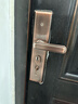 玥玛防盗门把手不锈钢加厚防盗门锁面板多功能入户门锁拉手10202 实拍图