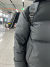 鸭鸭【高充绒203g】羽绒服男短款加厚冬季新款极寒保暖面包服撞色外套 灰色 L (175) 实拍图