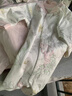 全棉时代双面柔感纯棉婴儿连体衣服新生儿男女宝宝四季 粉+花园66码 实拍图