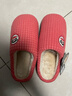 大嘴猴（paul frank）棉拖鞋女秋冬情侣时尚家居厚底毛绒保暖棉鞋男PF806 实拍图
