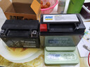 超威（CHILWEE）摩托机车电池12V9Ah黄龙600/300光阳250贝纳利GW250蓄电池YTX9-BS 实拍图