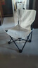 户外装备高品质车载便携亲子户外折叠椅用于露营钓鱼写生 白色中号33 实拍图